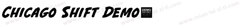Chicago Shift Demo字体转换